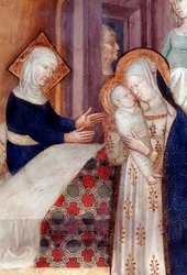 La Naissance de Saint Jean-Baptiste (détail)