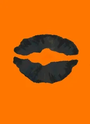 Audacieux baiser orange