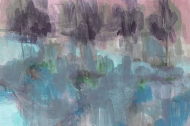Paysage abstrait et onirique