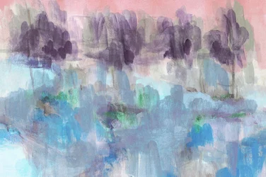 Paysage abstrait et onirique