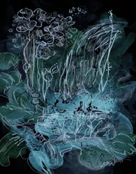 Jardin aquatique éthéré