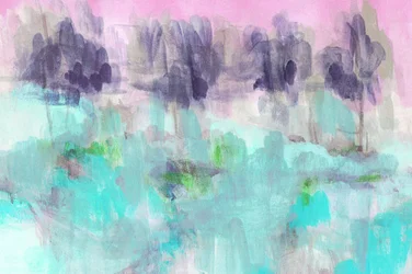 Paysage abstrait serein
