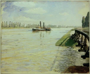 Vapeur du Rhin près de Kehl