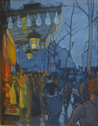 Avenue de Clichy : Cinq heures du soir