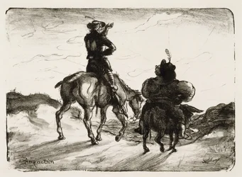 Don Quichotte et Sancho Panza