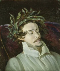 Le peintre Erwin Speckler sur son lit de mort