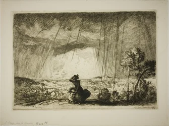 Tempête sur la dune