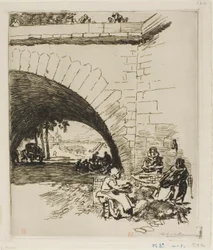 Les lainiers au Pont Marie