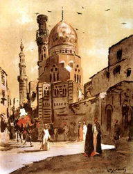 La Mosquée Bleue, Le Caire, Égypte