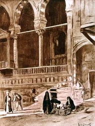 La maison du Qadi beit el-qadi, Le Caire, Égypte, 1928
