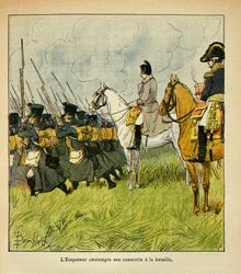 Illustration par Louis Bombled (1862-1927) du livre « Le Mémorial de Sainte-Hélène » du comte Emmanuel de Las Cases (1766-1842) : L