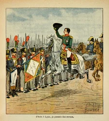 Illustration de Louis Bombled (1862-1927) du livre « Le Mémorial de Sainte-Hélène » du comte Emmanuel de Las Cases (1766-1842) : L