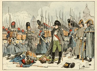Illustration tirée du livre « Les héros du siècle », récits anecdotiques par Dick de Lonlay