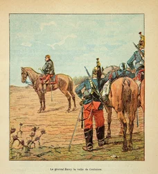 Général Barry à la veille de la bataille de Coulmiers, novembre 1870, Collection privée