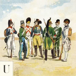 Lettre U : Uniformes de l
