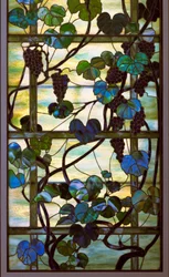 Panneau de vigne, vers 1902-15