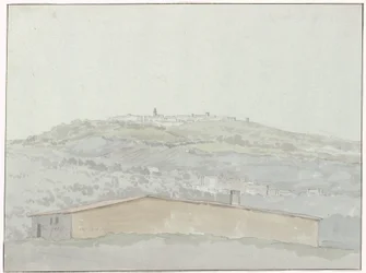 Vue de Montefusco (Voyage en Italie, en Sicile et à Malte - 1778)