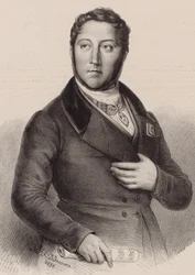 Portrait du compositeur Gioachino Antonio Rossini