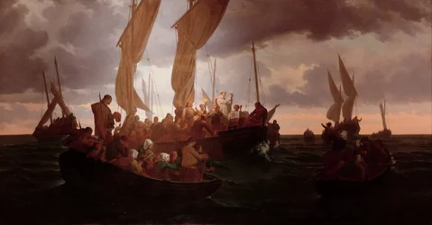 Une messe en mer en 1793