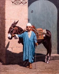 Enfant et âne