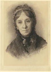 Portrait de la mère de l