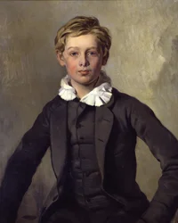 Portrait du comte Hans Haubold von Einsiedel, 1855