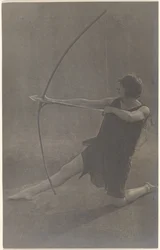 [Archer agenouillé]