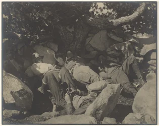 Sieste de midi au sommet du San Jacinto
