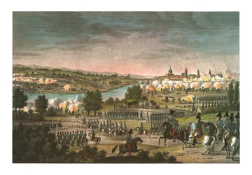 Bataille de Dresde, 26 août 1813, vers 1850
