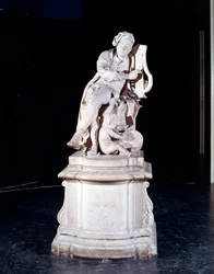 Statue de George Frederic Handel par Roubiliac