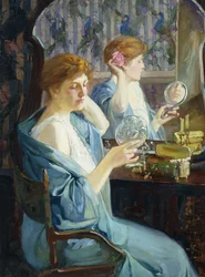 Maude en vert