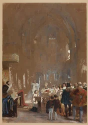 Cérémonie dans une cathédrale