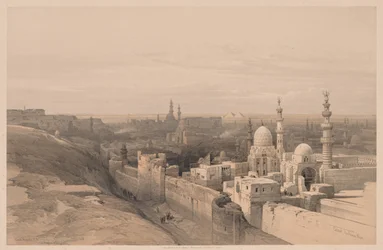 Égypte et Nubie : Volume III - No. 26, Le Caire, vue vers l