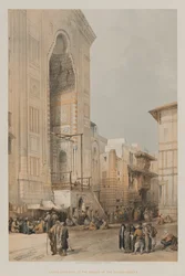 Égypte et Nubie, Volume III : Grande Entrée de la Mosquée du Sultan Hassan, 1849