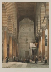 Intérieur de la mosquée des Metwalys