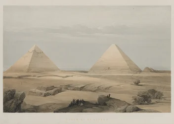 Égypte et Nubie, Volume II : Pyramides de Gizeh, 1848