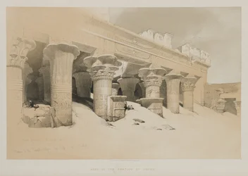 Portique du temple d