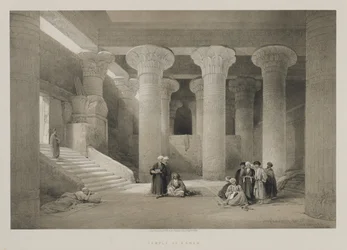 Égypte et Nubie, Volume I : Temple à Esneh