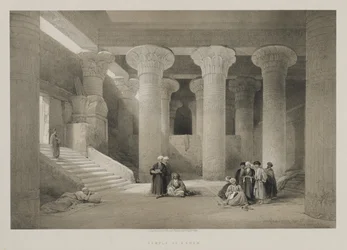 Égypte et Nubie, Volume I : Temple à Esneh, 1846