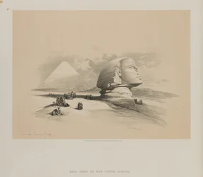 Égypte et Nubie, Volume I : Le Grand Sphinx, Pyramides de Gizeh