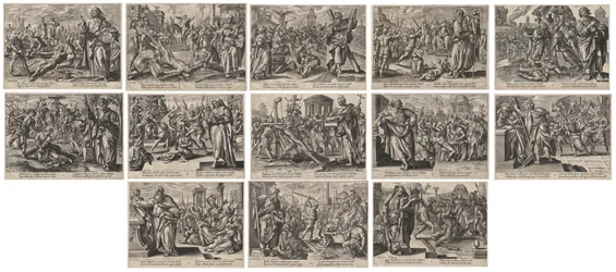Christ, Saint Paul et les douze apôtres