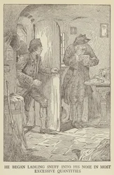 Illustration pour Kidnapped de Robert Louis Stevenson