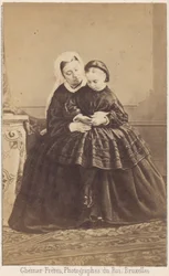 La reine Victoria et sa petite-fille