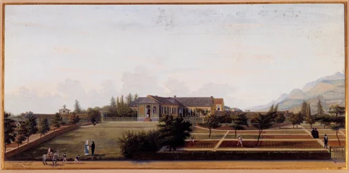 Vue de Longwood sur l