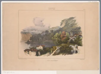 Vue du lac Trasimène (Souvenirs d