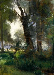 Le bord de la Karlsaue, Cassel