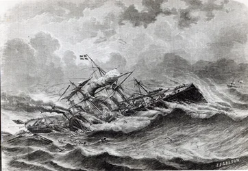 Le désastre du Great Eastern en septembre 1861