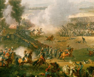Bataille de Marengo (huile sur toile)