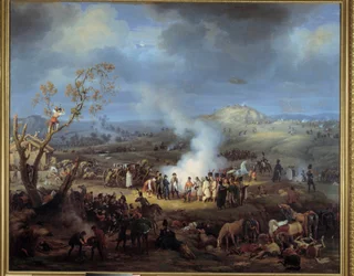 Bivouac de Napoléon Ier à la veille de la bataille d