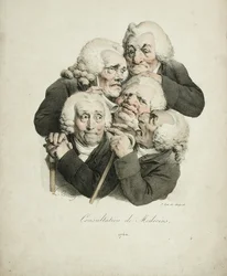 Consultation de médecins, 1823